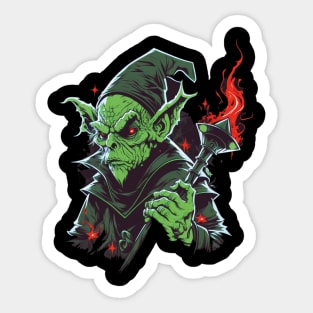 shaman goblin Sticker